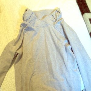 Lululemon grey workout sweatshirt